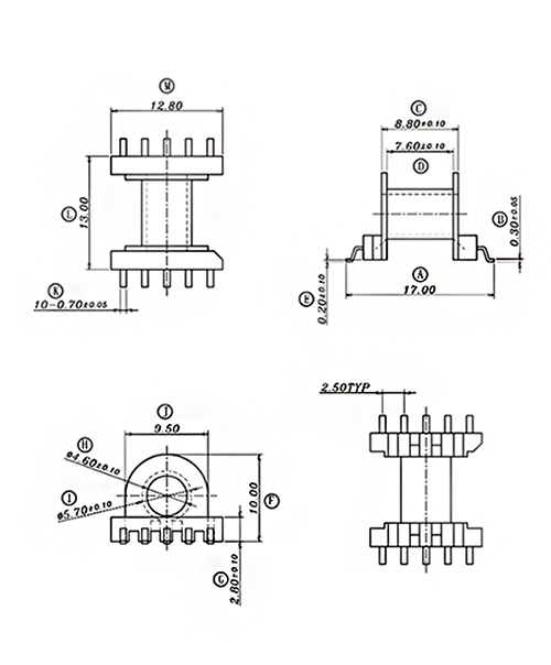 EP13 transformer datasheet