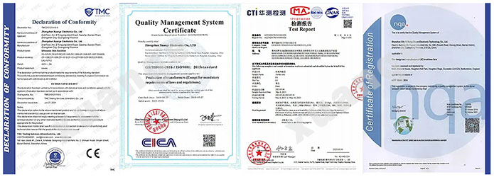 electronic parts suppliers certification